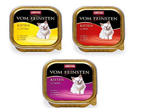 animonda Katze Vom Feinsten Kitten Mix Set Größe 12 x 100g von animonda Vom Feinsten