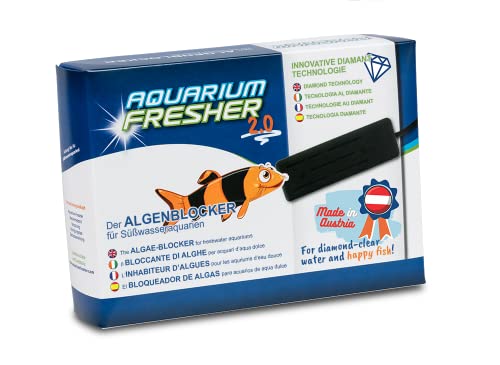 AquariumFresher für Aquarien bis 200L | Algenentferner gegen Algen | bekämpft Algen | Algenvernichter | sauberes Wasser von aquariumfresher.com