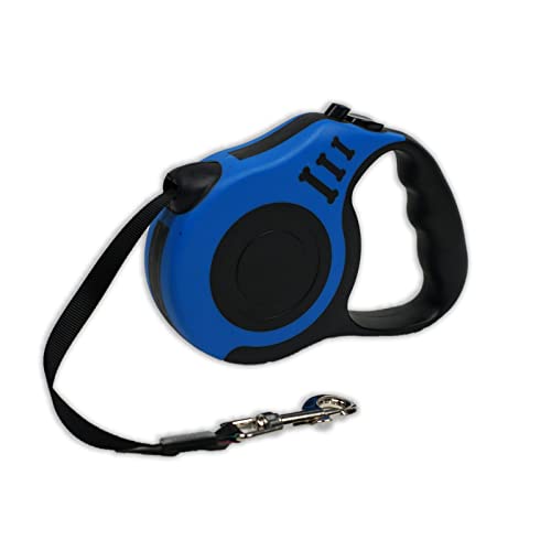 3 Meter Automatik Hundeleine Farbe blau Hunde Leine Katzenleine Hund Welpen von Aquariumpflanzen.net