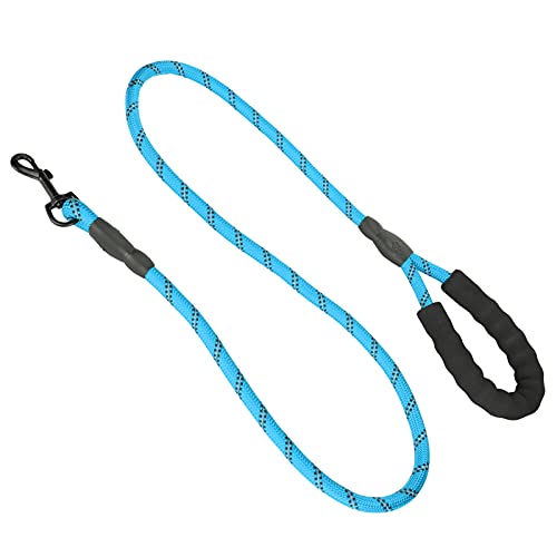 Pet Duty Nylon Leinen Reflektierende Runde Seil Geeignet für Mittlere und Große Hunde Blau (Blue) von aqxreight