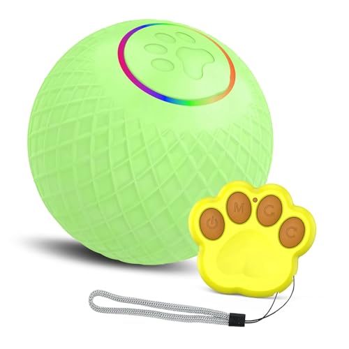 aqxreight Cat Toy Pet Toy Automatic Pet Light -up Rolling Single -Version Modus Design Niedriggeräusch Typ C Ladungsbatterie Automatische Hindernisvermeidung Einfach zu Bedienen Active Rolling aqxreight Cat Toy Pet Toy Automatic Pet Light -up Rolling Single -Version Modus Design Niedriggeräusch Typ C Ladungsbatterie Automatische Hindernisvermeidung Einfach zu Bedienen Active Rolling von aqxreight