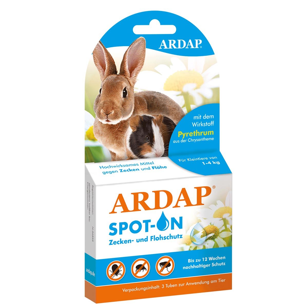 ARDAP Spot-On für Kleintiere von 1-4 kg von ardap