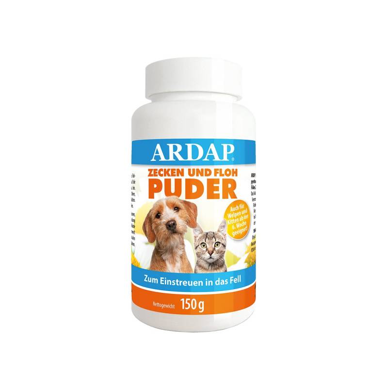 ARDAP Zecken- und Flohpuder 150g von ardap