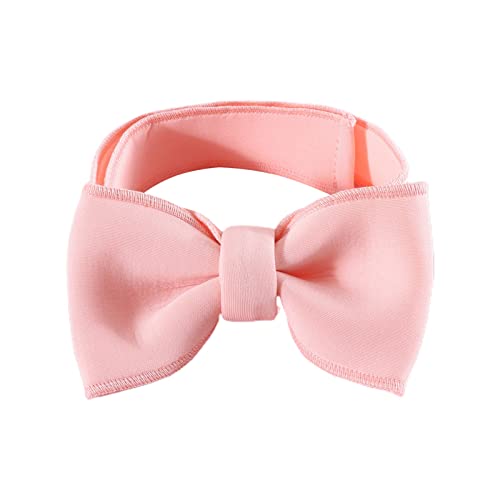 areclern Hundehalsband Bowknot Pet Dog Cat Neck Collar Auffälliges Haustierzubehör Rosa von areclern