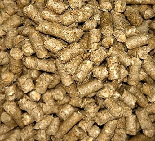 Katzenstreu - Einstreu für Kleintiere und Nutztiere - Pellets aus Dinkelspelzen (20 kg) von backdeinbrot