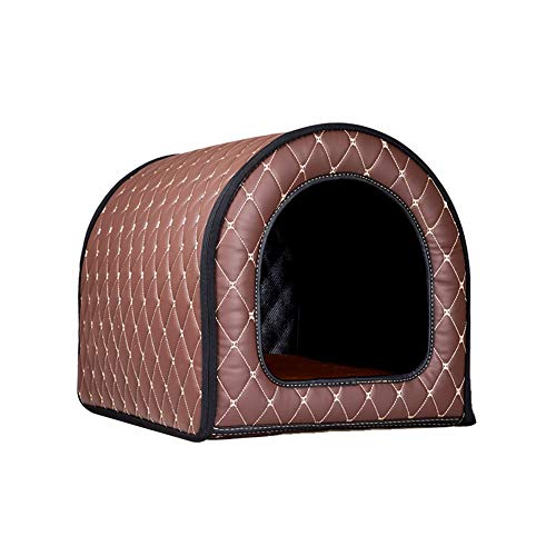 badgebest Katzenbett für Hunde, Puppy Cat Dog Cave House, niedliche Bettwäsche aus Plüsch, Ruheplatz für Zwinger im Innenbereich, Bett für Haustiere, Bett für Haustiere (65 x 50 x 50 cm) von badgebest