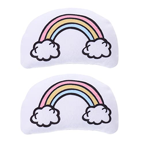 Balacoo 2 Pcs Plüsch Katze Kauen Spielzeug Regenbogen Katzenminze Zahnen Spielzeug Interaktive Spielzeug Katze Teasing Spielzeug Pet Liefert für Welpen Kleine Hund Haustiere Katze von balacoo