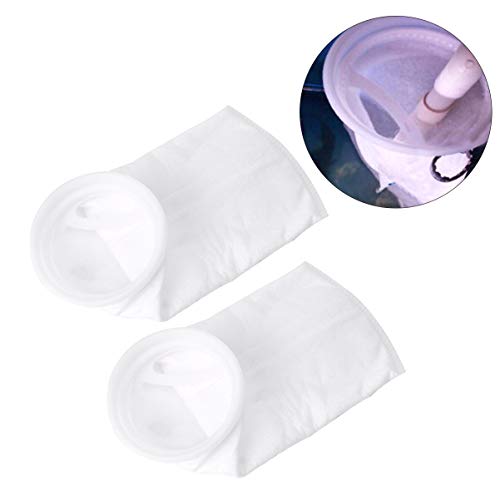 Balacoo 2PCS Aquarium Fish Tank Felt Filter Bags Filter Socks 100um von balacoo