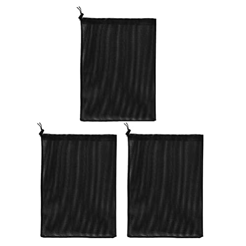 Balacoo 3Pcs Pumpe Barriere Tasche Teich Medien Mesh Tasche Aquarium Aquarium Reinigung Filter Beutel Kordelzug Ersatz Pumpe Filter Mesh Beutel 41X31X. 0. 1CM von balacoo