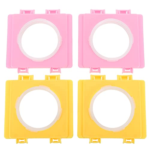 Balacoo 4PCS Hamster Käfig Verbindung Bord Metro Käfig Ersatz Rohr Stecker Stretch Beständig Flexible Verbindung Zubehör für Kleine Haustiere (Gelegentliche Farbe) von balacoo