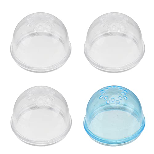 Balacoo 4Pcs Hamster Käfig Rohr Stopper Externe Rohr Stopper Stecker End Kappe Hamster Spielzeug Käfig Tunnel Stop Mit Belüfteten Löcher für Hamster Käfig Schallwand Zubehör Zufällige von balacoo