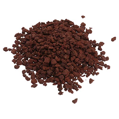 Balacoo 500G Aquarium Lava Felsen Fisch Tank Landschaft Stein Felsen Ornamente Filter Lave Steine Dekorationen Dark Red Rocks Dekorationen von balacoo