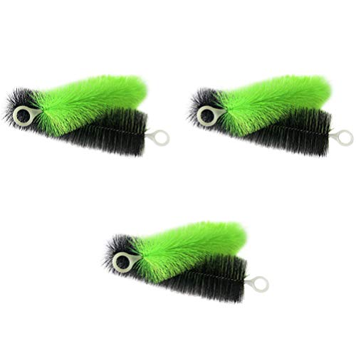 Balacoo 6Pcs Aquarium Filter Pinsel Flexible Schlauch Rohr Reiniger Edelstahl Reinigung Pinsel für Aquarium Oder Home Küche Schwarz Grün von balacoo