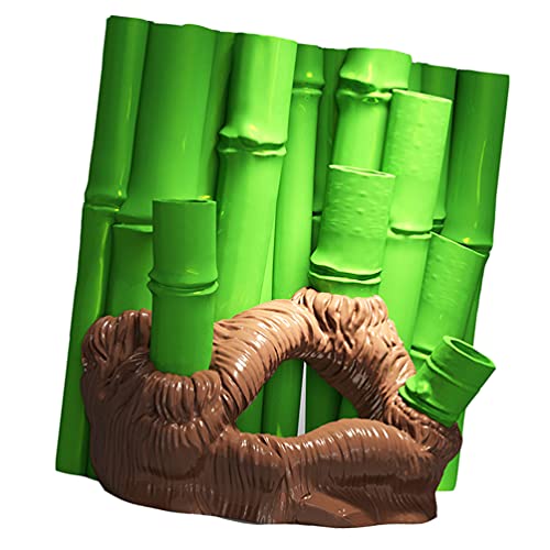 Balacoo Aquarium Hintergrund Aquarium Dekoration 3D Bambus Unterwasser Hintergrund Dekoration Harz Bambus Figurine Deskrop Dekor für Aquarium Terrarium Dekor Gemischten Farbe von balacoo