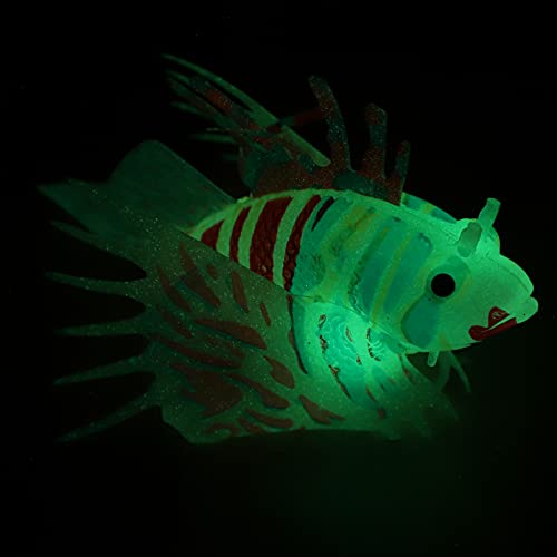 Balacoo Aquarium Simulation Fisch Künstliche Licht Fisch Silikon Fisch Dekoration Schwimm Gefälschte Tropische Aquarium Aquarium Dekor von balacoo