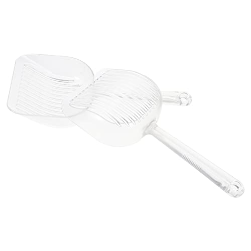 Balacoo Haushaltskatze Wurf- Scooper White: 2Pcs Dog Pooper Heber Tragbare Haustierstreu Schaufel Für Kätzchen Welpen Reptilien von balacoo