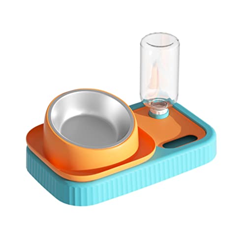 Balacoo Katze Feeder Schüssel Hund Lebensmittel Spender Haustier Dual Food Treat Lecking Gerät Wasser Fütterungsschalen für Katze Welpen Kätzchen Pet Supply von balacoo