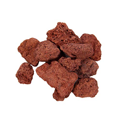 Balacoo Lavasteine vulkanische Lavasteine dekorative Steine, Aquarium, Filtermaterial, 450 g, Dekoration 3-6 cm von balacoo