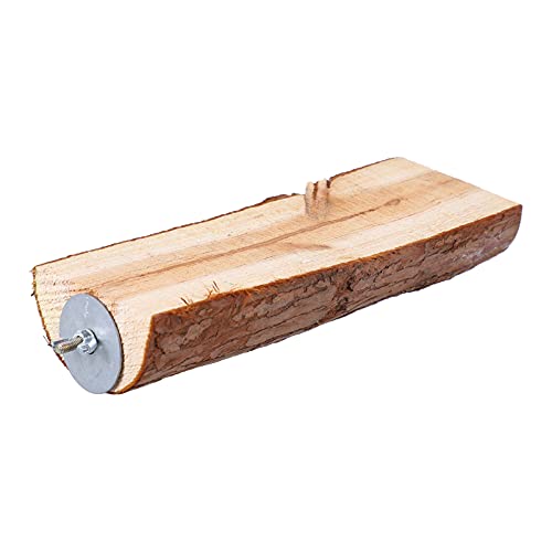 Balacoo Pet Papagei Vogel Käfig Sitzstangen Hamster Holz Spielplatz Stehen Plattform Vogel Baum Sitzstangen Kauen Spielzeug für Eichhörnchen Chinchilla Hamster von balacoo