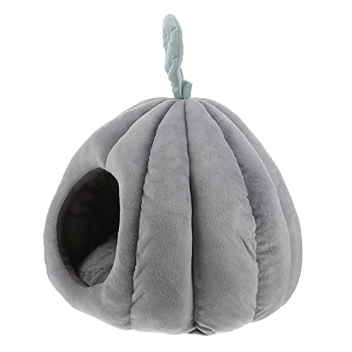 Balacoo Warme Katze Bett Kürbis Geformt Katze Haus Cave Nest Katze Schlafen Spielen Ruhen Bett Haustier Liefert für Katzen Kätzchen von balacoo