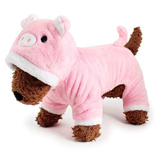 Kostüm Kleine Und Medium Pet Lustige Haustier Hund Katze Kleidung Halloween Weihnachten Kleid Up Cosplay Rosa - Für Welpen Und Kätzchen von balacoo