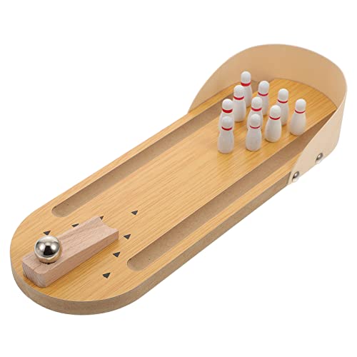 Papagei Bowling Spiel Vogel Spielzeug: Mini Desktop Bowlingspielzeug Sittiche Nockatiel Intelligenz Training Spiel Haustier Tier Kleine Bowlings Übung Spielzeug von balacoo