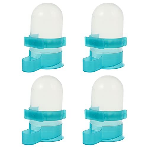 Vogel Wasser Dispenser Automatische Vogel Feeder 4Pcs Papagei Trinker Waterers 500Ml Taube Trinken Flasche Fütterung Lieferungen für Budgie Lovebirds Käfig Zubehör von balacoo