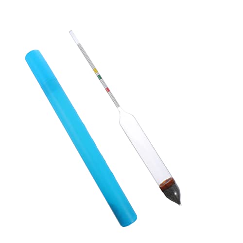 balacoo 1 x Hydrometer, flüssiger Salzgehaltsmesser, Salztester, Meerwasser-Qualitätstester, Meerwasser-Dichtemesser, Salzmessgerät, Wassersalimeter, Meeresfrüchte-Werkzeuge, Handwerkzeuge, Aquarium, von balacoo