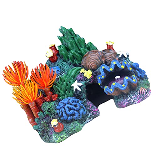 balacoo 1stk Aquarium Blubbert Künstliches Aquarium Ornament Handwerk Fisch Luft Im Aquarium Thematische Ornamente Für Aquarien Bergverzierung Zierfelsen Für Aquarien Koralle Zubehör von balacoo