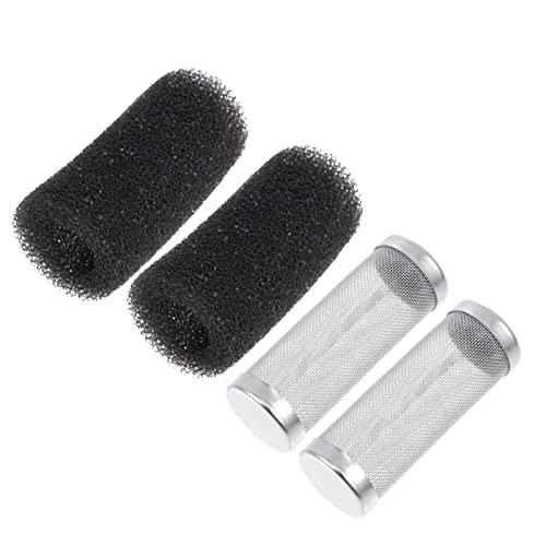 balacoo 2 Sets Aquarium Vorfilter Schaum Rollen Aquarium Filter Intake Abdeckung Ersatz Schwamm Filtration für Aquarium Aquarium von balacoo