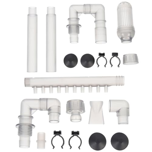 balacoo Aquariumkanister-Filtereinlassauslass-Set für 603b Aquarium, Außenfilter-Zubehör für 12 mm Innendurchmesser, Aquariumschlauch von balacoo