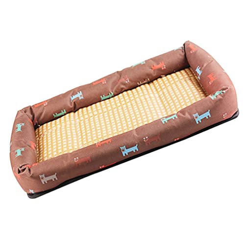 balacoo Hundebett Matte Katze Bett Kissen Kühlmatte Für Katzen Kühlbetten Für Hunde Hundehöhle Katzenbett Hundebetten Für Mittelgroße Hunde Indoor Hundehöhle Unzerstörbar Haustier von balacoo