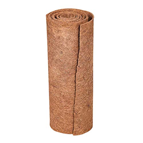 balacoo Reptil Teppich Coconut Palm Matte Schildkröte Teppich Matte für Pet Terrarium Liner Bearded Dragon Bodenbelag Liefert für Eidechse Schlange Schildkröte Bunny Gecko 0. 5M * 1M von balacoo