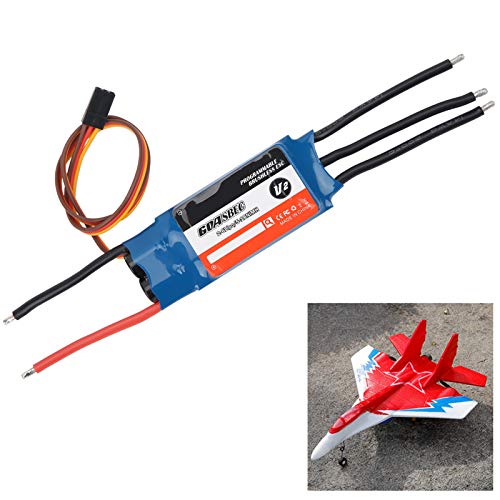 banapoy Esc Speed ​​Controller, Smooth Throttle Linearity Fixed Speed ​​Funktion Brushless Motor Ersatz-Geschwindigkeitsregler für Rc Helikopter Quadcopter für C3548 Motor von banapoy