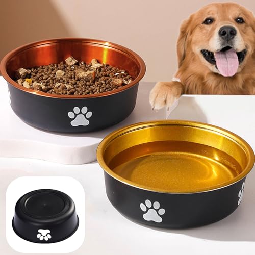 2 Stück Edelstahl Hundenapf 22 cm Tiefer Hundenapf aus Edelstahl mit rutschfestem Futternapf Hund Wassernapf für Mittelgroße Große Hunde Haustierfütterungsschüssel Trinknapf Haustiergerichte 2 Stück Edelstahl Hundenapf 22 cm Tiefer Hundenapf aus Edelstahl mit rutschfestem Futternapf Hund Wassernapf für Mittelgroße Große Hunde Haustierfütterungsschüssel Trinknapf Haustiergerichte von bangminda