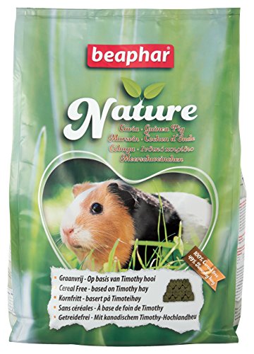 BEAPHAR - Nature Meerschweinchen - Für Nager Und Kleinsäuger - Vitamin C, Rohfaser, Kräuter - Unterstützt Gesundheit Und Wohlbefinden - 3 kg von beaphar