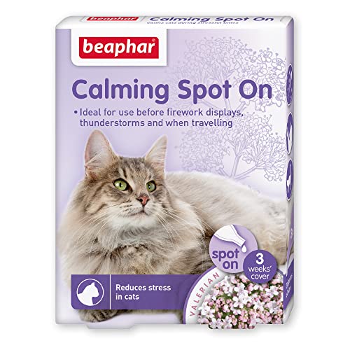 Beaphar Uk 22110/3867 Beaphar Calming Spot On for Cats (3 Pipettes) von beaphar