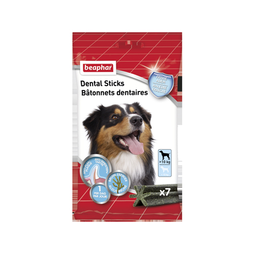 Beaphar Dental Sticks - Medium / Large (> 10 kg) - 5 Stück von beaphar