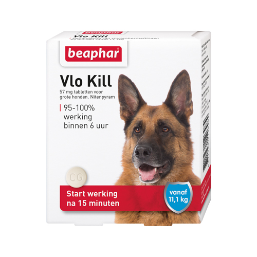 Beaphar Floh Kill+ - Katze & Hund bis 11 kg - 6 Tabletten von beaphar