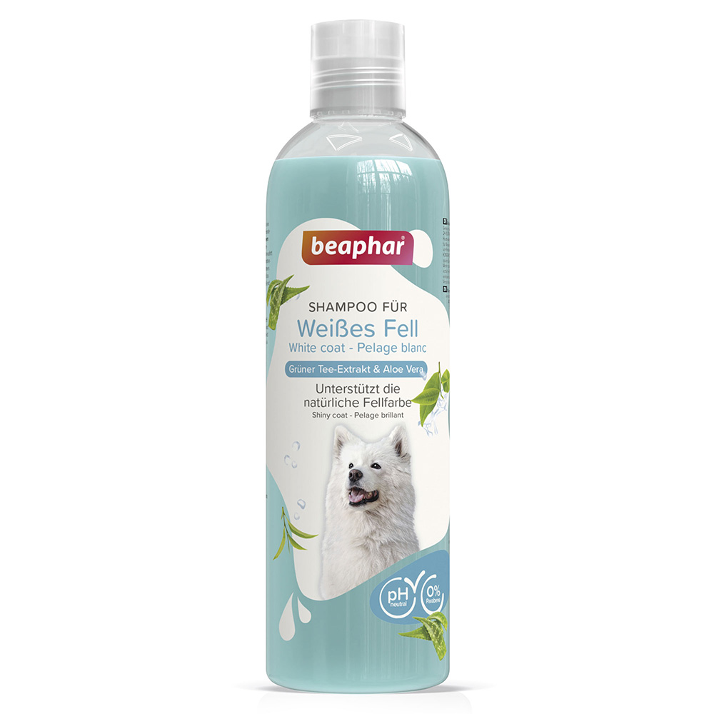 Beaphar Hunde Shampoo für weißes Fell - 250 ml Beaphar Hunde Shampoo für weißes Fell - 250 ml von beaphar