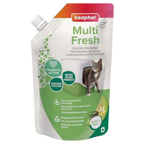 Beaphar Multi Fresh Geruchsneutralisierer, Melone und Vanille, 400 g von beaphar