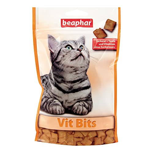 BEAPHAR - Vit Bits - Katzensnacks - Für Katzen - Multi-Vitamin Paste, Taurin - Zur Unterstützung Der Täglichen Vitaminversorgung - 150 g von beaphar