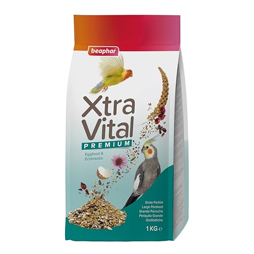 Beaphar - XtraVital Großsittich - All-in-One Premium Nahrung Für Großsittiche - 1 kg von beaphar