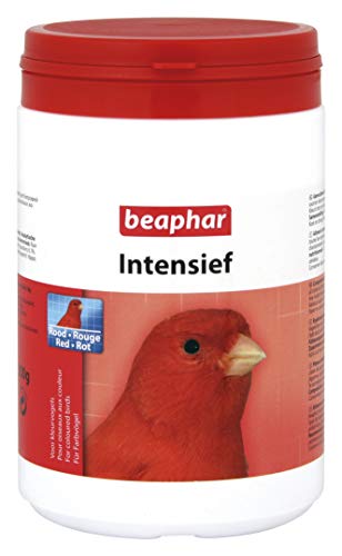 BEAPHAR - Intensiv Rot - Futterergänzung Für Rote Vögel - Intensiviert Die Rotfärbung Aller Farbigen Vogelarten - 500 g von beaphar