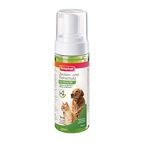 beaphar Zecken- und Flohschutz Schaum Hund/Katze 150 ml von beaphar