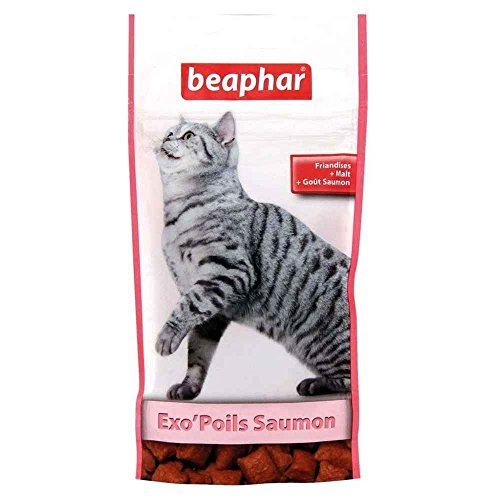 beaphar, Exo'Poils goût Saumon, friandises au Malt Pour Chat von beaphar