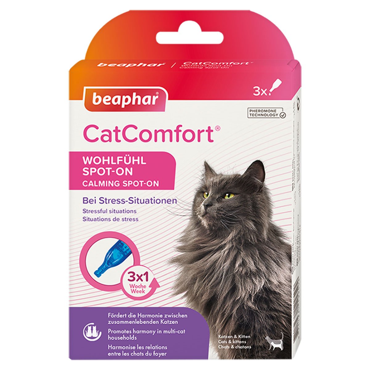 beaphar CatComfort® Wohlfühl Spot-On 3x0,55ml von beaphar