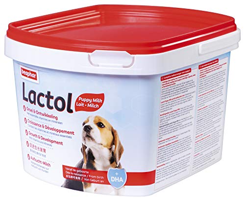 BEAPHAR - Lactol Aufzucht-Milch - Für Hundewelpen - Von Geburt An - Muttermilchersatz Mit DHA, Vitaminen Und Mineralien - Unterstützt Gesunde Aufzucht Und Stärkung - 1 kg von beaphar