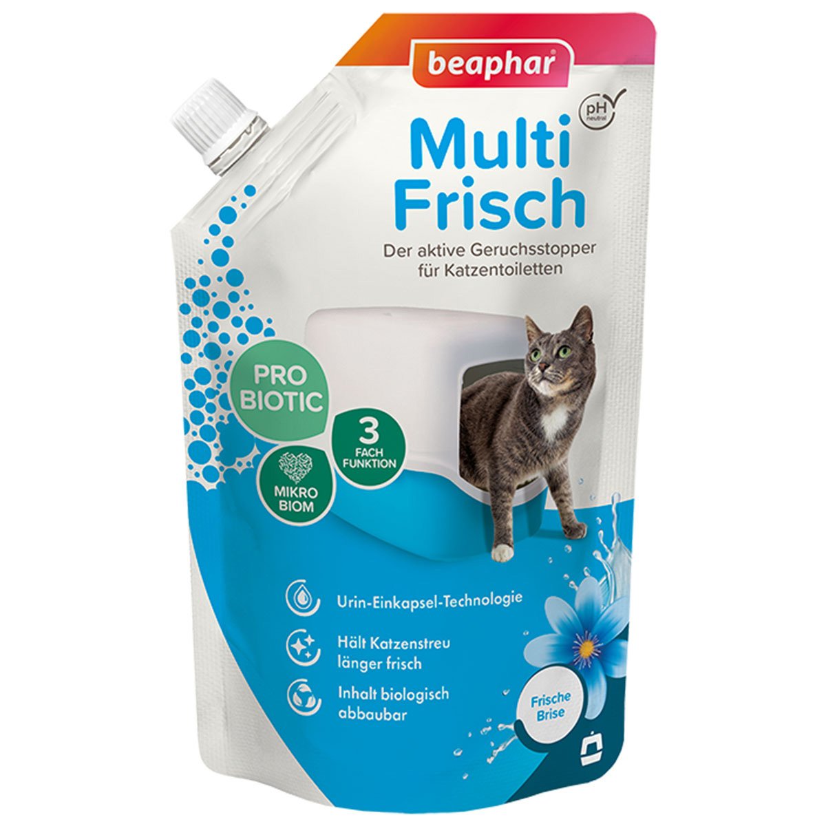 beaphar Multi-Frisch für Katzentoiletten 400g Frische Brise von beaphar