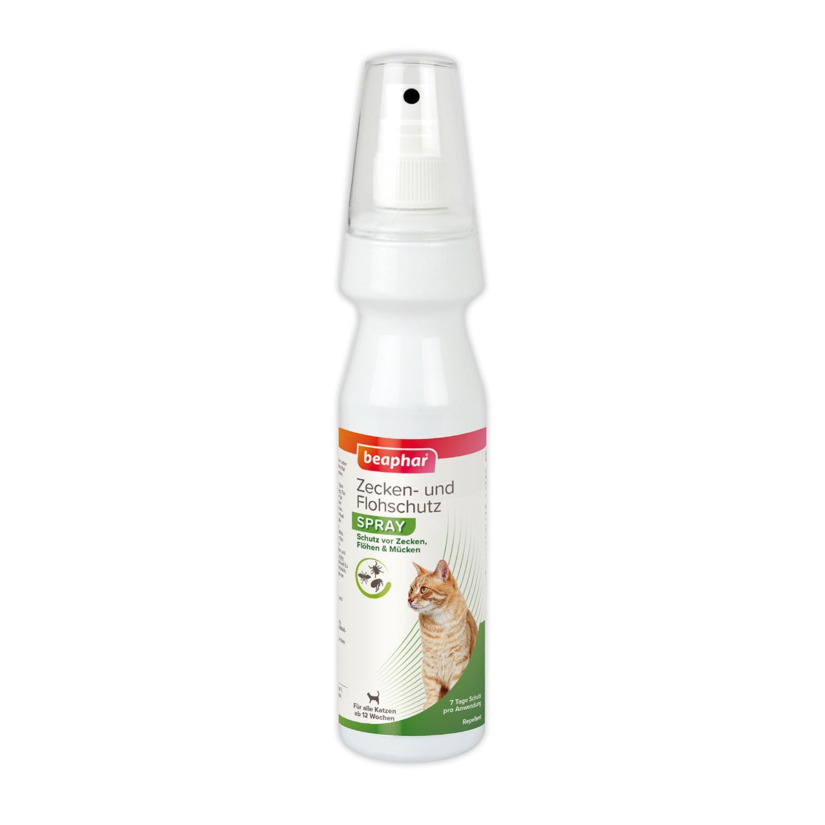 beaphar Zecken- und Flohschutz Spray für Katzen 150ml von beaphar